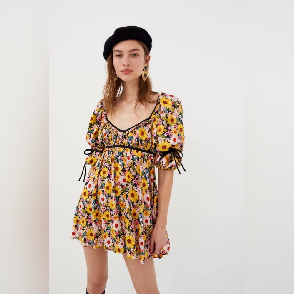 For Love and Lemons Sylvia mini dress